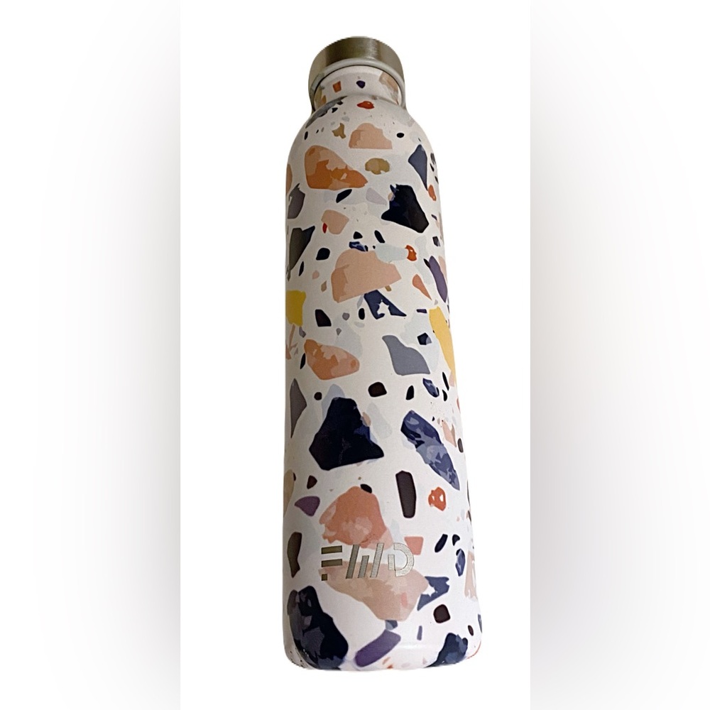 Terrazzo Patterned Water Bottle